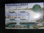 Sellos de Europa - Reino Unido -  Shipbuilding in Jersey