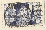 Stamps France -  Leonardo da Vinci