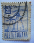 Stamps Italy -  posta roma