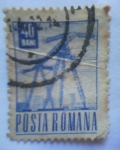 Stamps : Europe : Italy :  posta roma