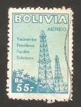 Sellos del Mundo : America : Bolivia : yacimiento petrolíferos fiscales bolivianos