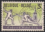 Stamps Belgium -  Esgrima.