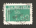 Stamps : America : Bolivia :  cifra