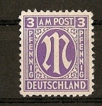 Stamps Germany -  Bizona / Zona de Ocupacion Anglo-Americana