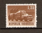 Stamps : Asia : Indonesia :  CAMIÓN  