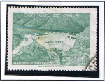 Stamps : America : Chile :  Cetral Hidroelectrica de Rapel