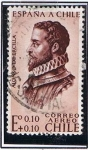 Stamps : America : Chile :  Alonso de Ercilla