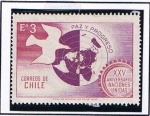 Stamps Chile -  Naciones Unidas