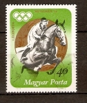 Stamps Hungary -  COMPETENCIA   ECUESTRE