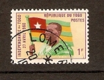 Stamps : Africa : Togo :  SYLVANUS   OLYMPIO