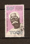 Stamps : Africa : Togo :  AGUSTINO   DE   SOUZA