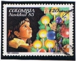 Stamps : America : Colombia :  Navidad 85