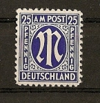 Stamps : Europe : Germany :  Bizona / Zona de Ocupacion Anglo-Americana