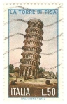 Sellos de Europa - Italia -  La torre di Pisa