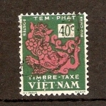 Stamps : Asia : Vietnam :  TEMPLO   DEL   LEÓN