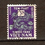 Stamps Vietnam -  DRAGÓN