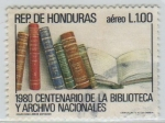Stamps Honduras -  Biblioteca y Archivo Nacionales