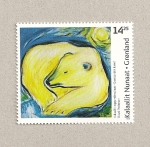 Stamps Greenland -  Arte de Groenlandia