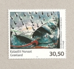 Stamps Europe - Greenland -  Arte de Groenlandia