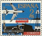 Stamps Spain -  XXXV año de paz española