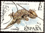 Stamps : Europe : Spain :  Fauna. Salamanquesa