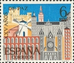 Stamps Spain -  XXXV año de paz española