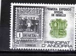 Sellos de Europa - Andorra -  Expusicióm sellos