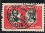 Stamps Colombia -  Manuel de Bernardo Alvarez y Joaquin Gutierrez.