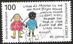 Sellos de Europa - Alemania -  UNICEF 40 JAHRE