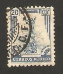 Stamps : America : Mexico :  monumento de la independencia en puebla