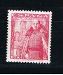 Sellos de Europa - Espaa -  Edifil  1032  General Franco y Castillo de la Mota.   