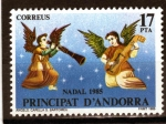 Stamps Andorra -  navidad