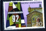 Stamps Andorra -  Juegos Olimpicos Barceloma 82