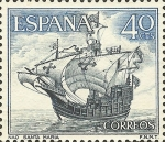 Stamps : Europe : Spain :  homenaje a la marina española