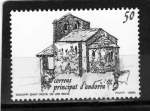 Stamps Andorra -  Igresia