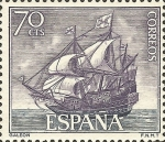Sellos del Mundo : Europa : Espa�a : homenaje a la marina española