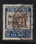 Stamps Colombia -  Cafe.