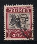 Stamps Colombia -  Ganaderia.
