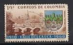 Stamps : America : Colombia :  Valle del Cauca.
