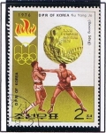 Sellos de Asia - Corea del norte -  M ontreal´76 ( boxeo )