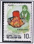 Stamps North Korea -  Atuendos