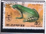 Stamps North Korea -  Rana Chosenica