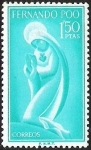 Stamps Spain -  FERNANDO POO - IMAGEN DE LA VIRGEN