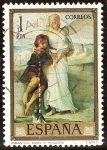 Stamps Spain -  Tobias y el Ángel - Eduardo Rosales  y Martín