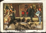 Stamps Spain -  Presentación de don Juan de Austria a Carlos I - Eduardo Rosales  y Martín