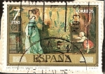 Stamps Spain -  Los primeros pasos - Eduardo Rosales  y Martín