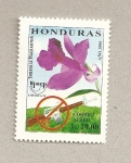 Sellos de America - Honduras -  Flor Sobralia macrantha