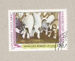 Stamps Mongolia -  Perros