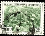 Stamps Peru -  El Perú determina su destino. - La Oroya – Centro  Minero.