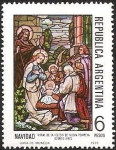 Stamps Argentina -  VITRAL DE LA IGLESIA DE NUEVA POMPEYA - BUENOS AIRES